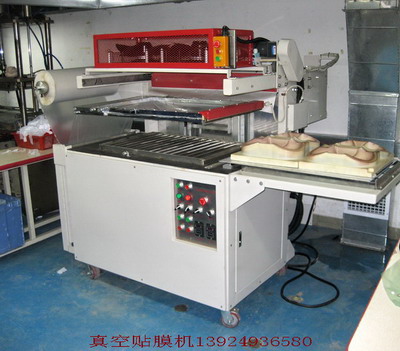 餐盒真空覆膜機(jī)，胸圍真空貼膜機(jī)，石蠟雙膜包裝機(jī)，真空吸皮機(jī)