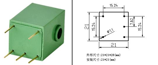 無(wú)源單相交流電壓隔離變送器