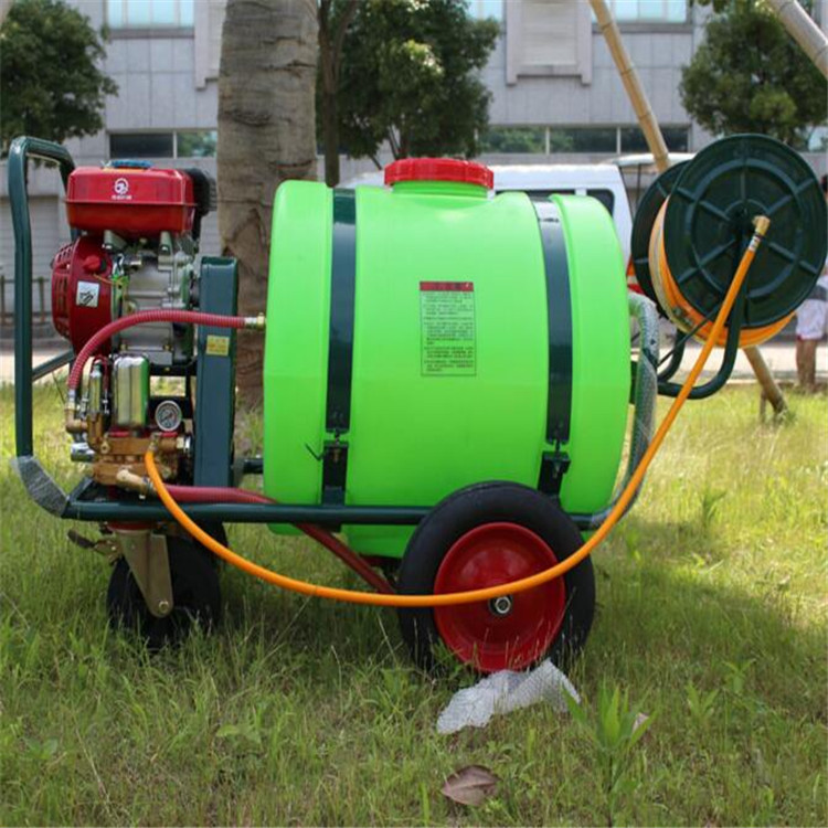 300升國產(chǎn)高壓農(nóng)用汽油動力噴霧器打藥車本田 160手推式打藥機(jī)