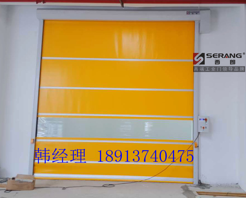 蘇州防蚊蟲快速卷簾門，蘇州車間隔離保溫快速卷簾門