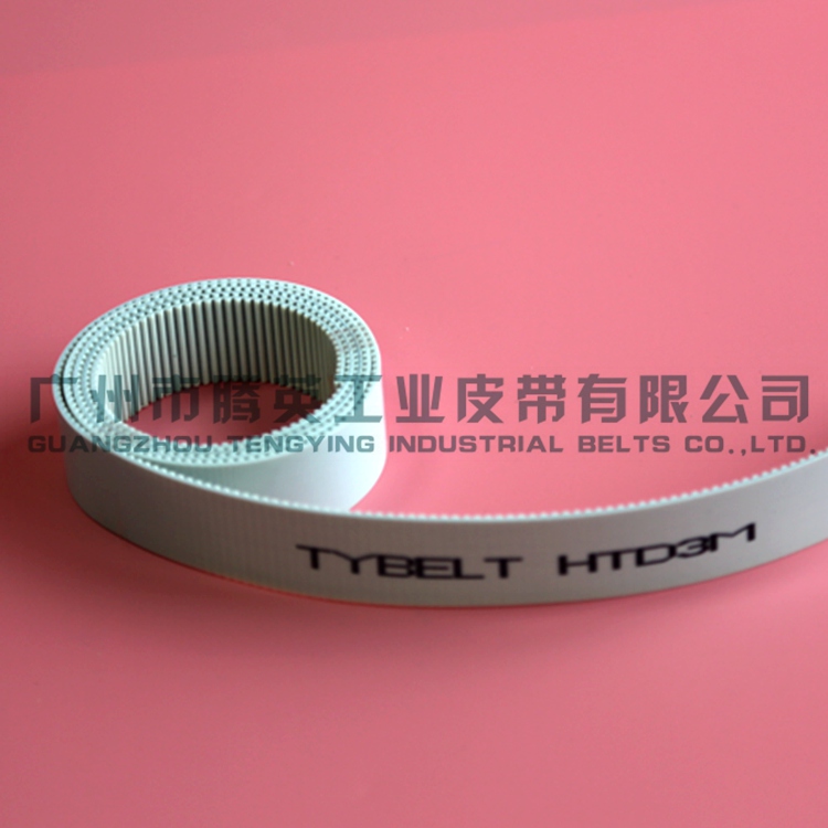 自動導(dǎo)軌傳動帶 HTD3M齒面加綠布 聚氨酯同步帶
