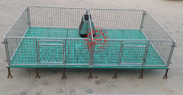養(yǎng)豬設(shè)備促銷仔豬保育床雙體復合保育2200*3600mm