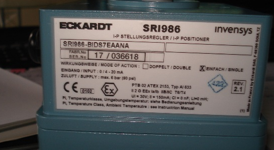 ECKARDT SRI986-BIDS7ZZZNA ԭbƷһPʮ