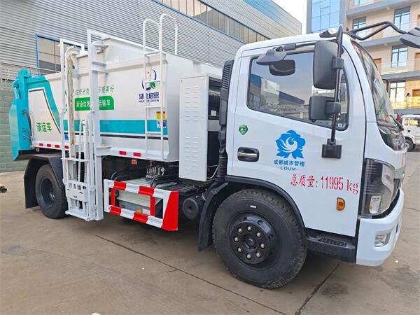 新能源五十鈴廢棄油脂收集車電動廢棄油脂收集車參數配置表