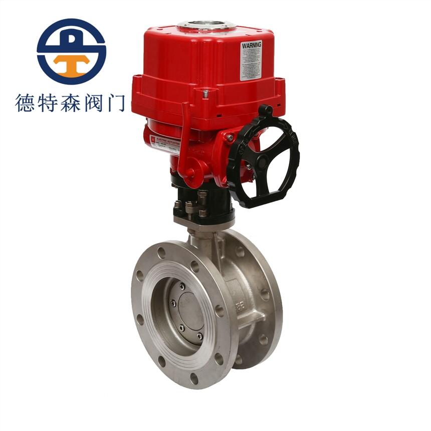 D943H-10CDN300開關型電動蝶閥GB/T 26480