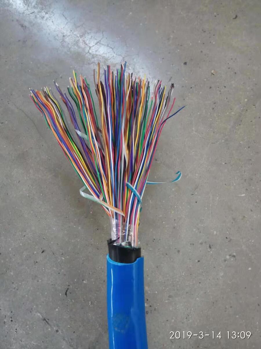 鋼絲鎧裝大對數(shù)礦用電纜天聯(lián)MHYV型號齊全，供貨及時