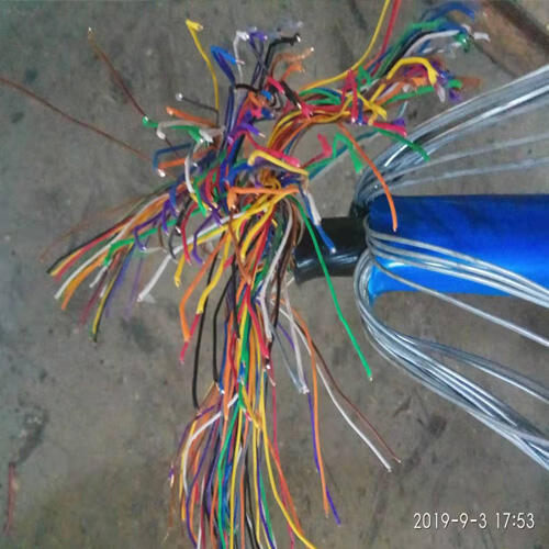 鋼絲鎧裝大對(duì)數(shù)礦用電纜天聯(lián)MHYV成品庫，發(fā)貨及時(shí)