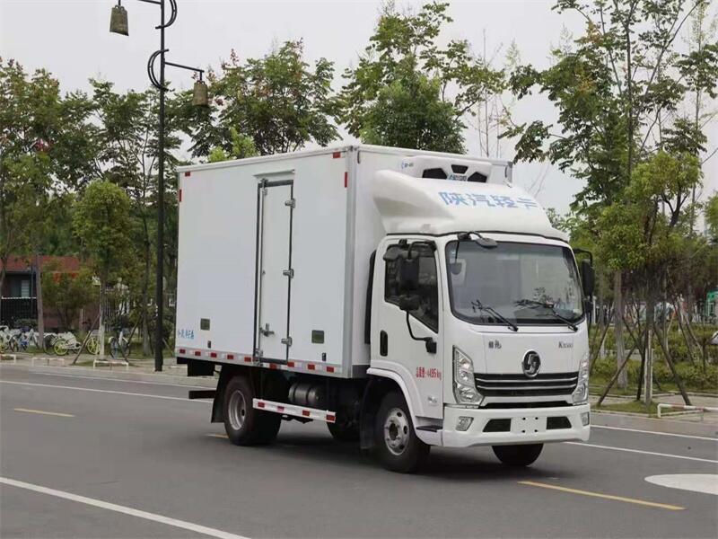 陜汽德龍4.2米瓜果蔬菜冷藏運(yùn)輸車價格配置