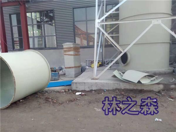 江蘇化工廠工業(yè)廢氣處理玻璃鋼風管